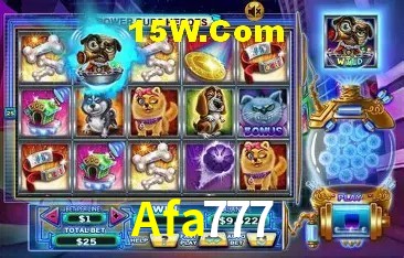 Afa777: Jogos de Caça-Níqueis-Altas Recompensas, Roleta-Velocidade, Blackjack-Desafios Máximos